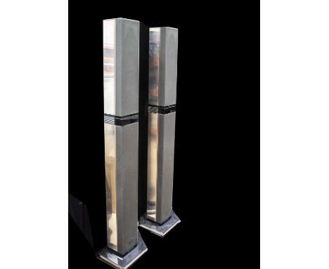 Bang &amp; Olufsen Speakers, B &amp; O PentaLab Speakers, type 6611 s/n 06597347 &amp; 06593985 floor standing, very good con