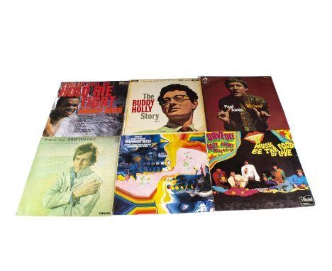 Sixties LPs, approximately fifty-five albums of mainly Sixties artists including Scott Walker, John Walker, Buddy Holly, John