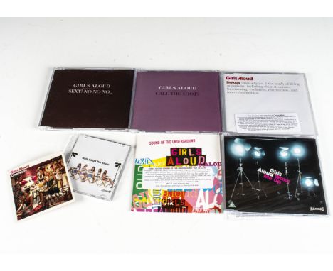 Girls Aloud Promo CDs, twenty five Promo CD Singles and two 3" CDs with titles including Chemistry, The Show, Life Got Cold, 