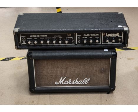 Marshall Combo / Londoner Amp, a Marshall 100W integrated Bass System model 5510 s/n 4938 together with a Londoner Amplifier 