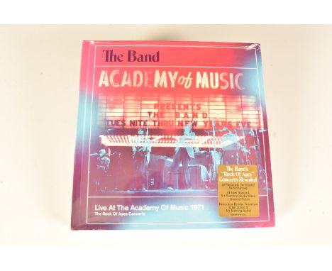 The Band CD Box Set, The Band - Live at The Academy Of Music 1971 - Five CD / One DVD Set in Hardback Book - released 2013 on