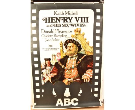 UK Bus Stop Posters, Seven UK Bus Stop cinema posters: Henry VIII and His Six Wives (1972), two of Pat Garrett and Billy The 