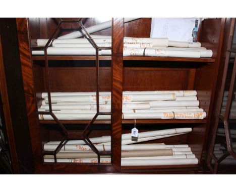 Collection of Ordnance Maps many relating to Darlington and local interest postcards.
