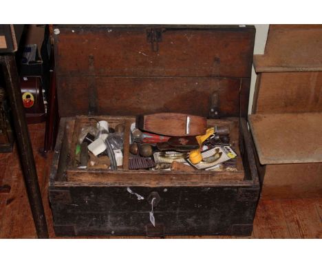 Tool box of joinery and other tools.