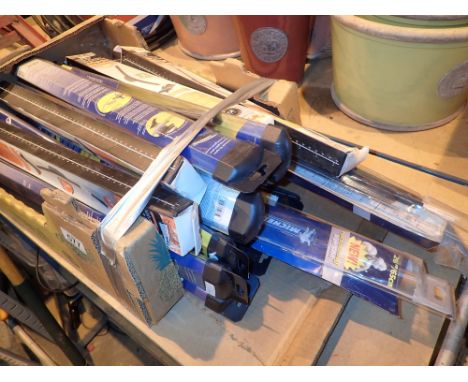 New old stock car windscreen wiper blades in various sizes 