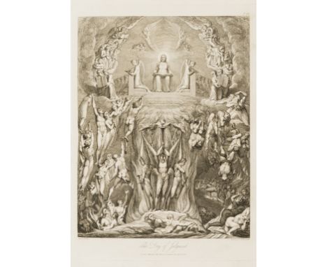 Blake (William).- Blair (Robert) The Grave. A Poem, subscribers' copy, engraved portrait frontispiece of William Blake by Lou