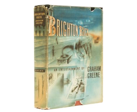 Greene (Graham) Brighton Rock, first edition, signed presentation inscription from the author to front free endpaper, light m