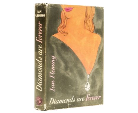 Fleming (Ian) Diamonds are Forever, first edition, signed by Henry Blofeld on front free endpaper, original boards, lettered 