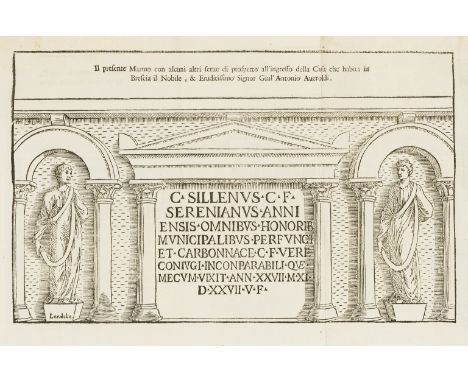 Italy.- Brescia.- Rossi (Ottavio) Le memorie bresciane opera istorica et simbolica, edited and enlarged by Fortunato Vinacces