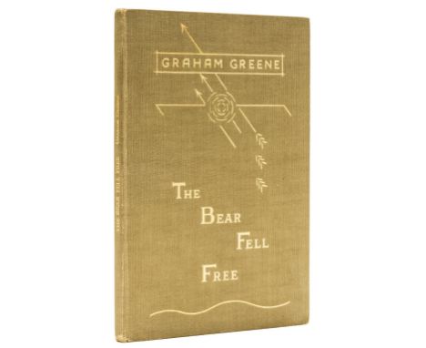 Greene (Graham) The Bear Fell Free, number 228 of 250 copies signed by the author, original cloth, decorated in gilt, light r