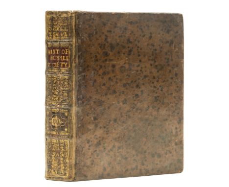 Sprat (Thomas) The History of the Royal-Society of London, for the Improving of Natural Knowledge, first edition, first issue