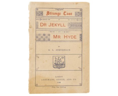 Stevenson (Robert Louis) Stange Case of Dr Jekyll and Mr Hyde, first edition, first issue with publication date on the upper 