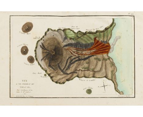 Africa.- Bory de Saint-Vincent (Jean Baptiste) Voyage dans les Quatre Principales Iles des Mers d'Afrique, 3 vol. plus Atlas,