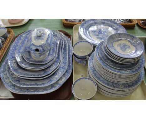 An extensive Copeland Spode Seasons part dinner and tea set (three trays)