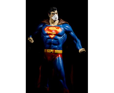 A LIMITED EDITION LIFE SIZE SCULPTURE OF SUPERMAN, created from the same model type produced for the 2006 promotion of the Su