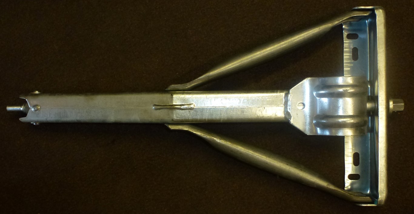 4 x BPW Cranked Supports CARAVAN CORNER STEADY Wind Down Leg New and