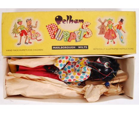 A rare&nbsp;vintage Pelham Puppet ' SS Golliwog .' Appears in very good original condition. Complete, and untangled. Within t