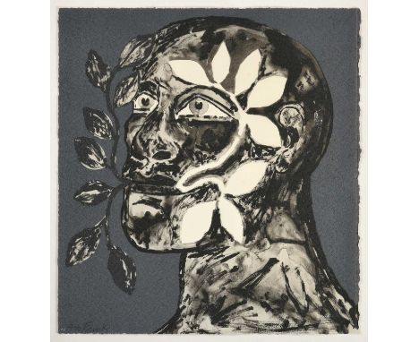 Dame Elisabeth Frink CH, DBE, RA (1930-1993)"Green Man"Signed and numbered 42/70, with the Kip Gresham blindstamp, published 