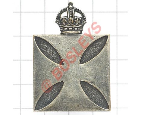 Royal Army Chaplains Department silvered cap badge. Good scarce die-cast example.   Blades VGC 