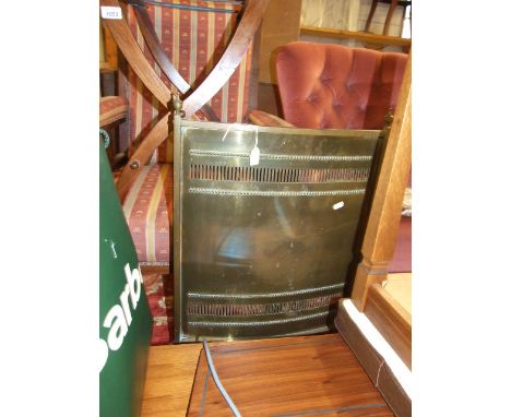 BRASS FIREGUARD