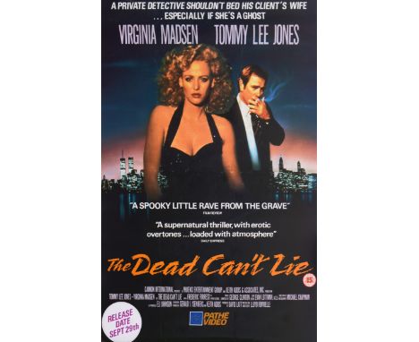 Film posters; a selection of 1980s / 1990s thriller, drama, children's and others, including The Iron Triangle, The Blue Brot