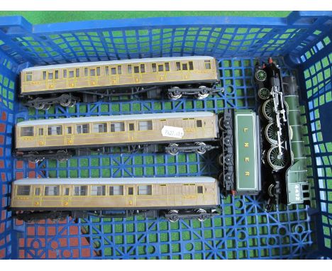 A Hornby (China) 'OO' Gauge/4mm 4-6-2 'Flying Scotsman' Steam Locomotive and Eight Wheel Tender, L.N,E.R green,R/No 4472 plus