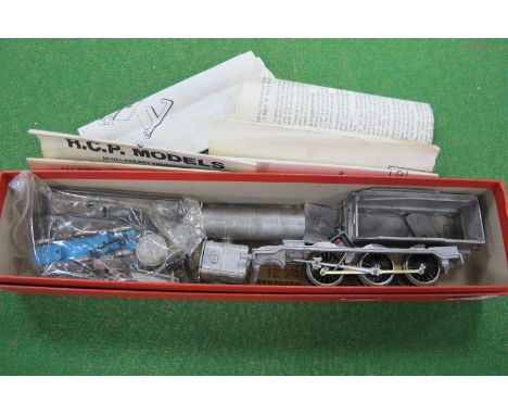 A Part Built 'OO' Gauge/4mm 2-6-0 S.R "K" Class Tender Steam Locomotive, coupled wheels, fitted with motor etc, plus instruct