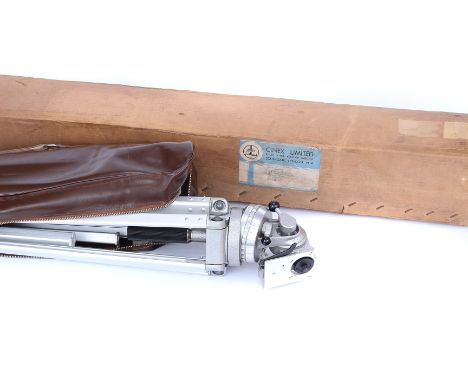 A Pillard Bolex Tripod, in maker's case and original box