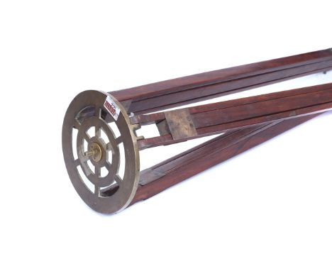 An Unmarked Mahogany Tripod
