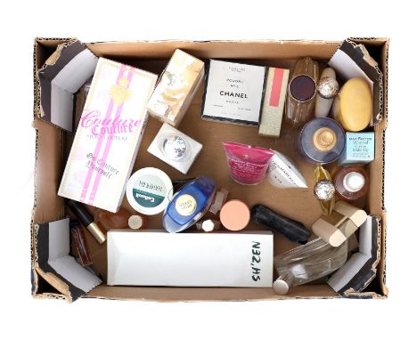 A Selection of Vintage Cosmetics, including Chanel No.5 Poudre, Feberge KiKu, Rochas Parfum Femme and more (a lot)