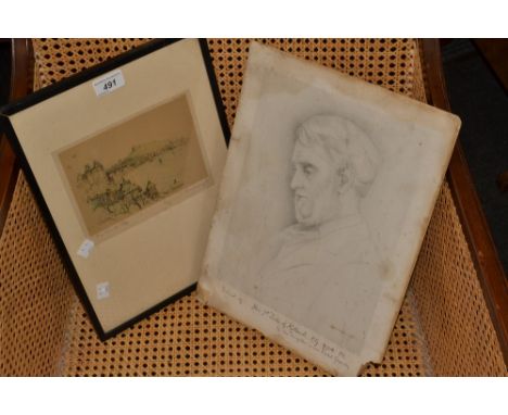 Violet Granbu, after,
Portrait of the Seventh Duke of Rutland, 
print, another (2)