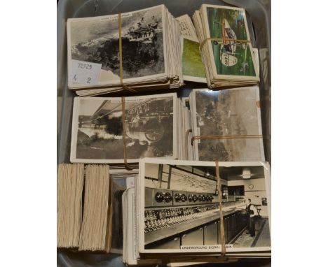Cigarette Cards -  Senior service Sporting, Railway, aviation , brook bond tea cards etc qty

