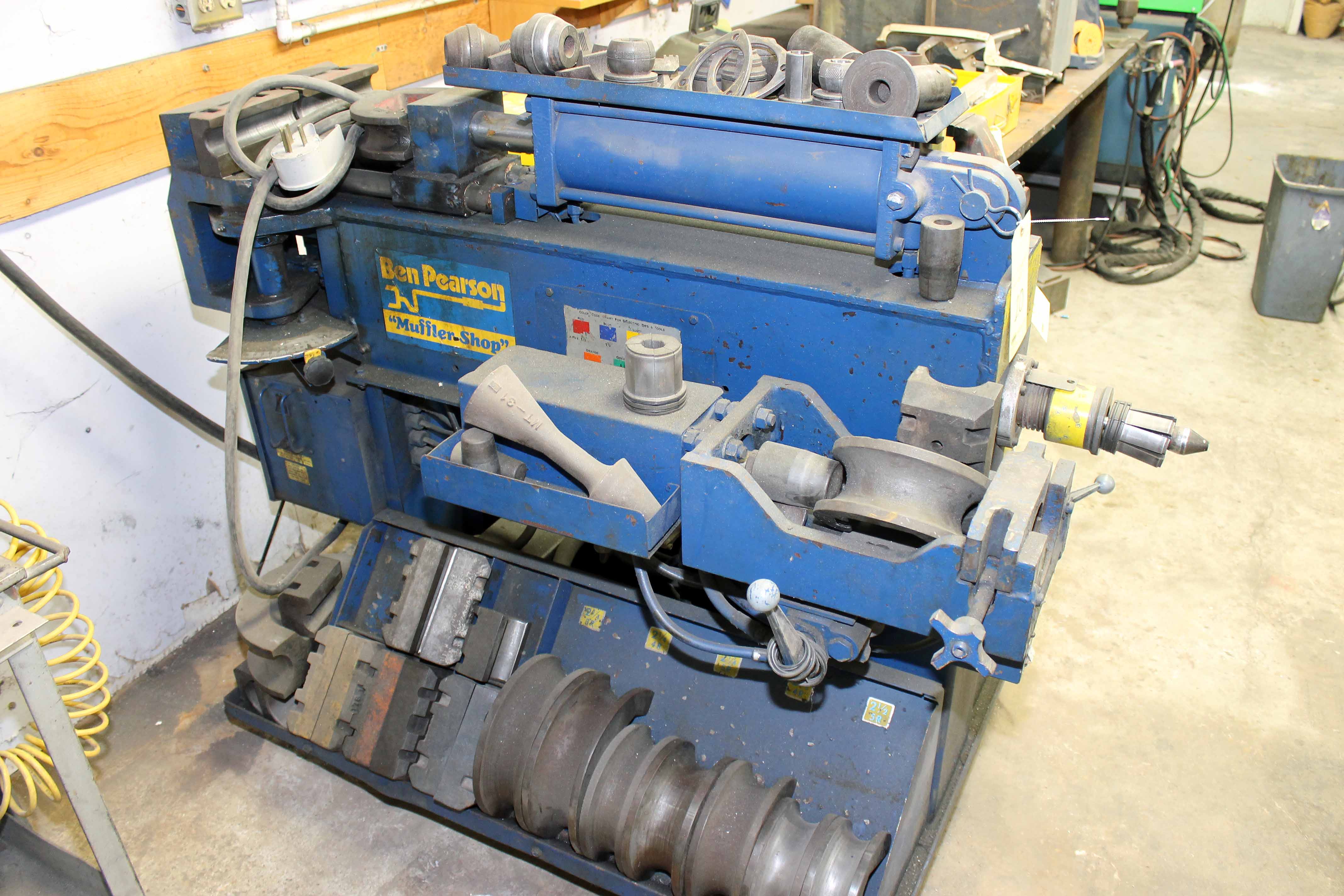 TUBE BENDER, BEN PEARSON "MUFFLER SHOP" TUBEMASTER, 1.5" to 3" cap.