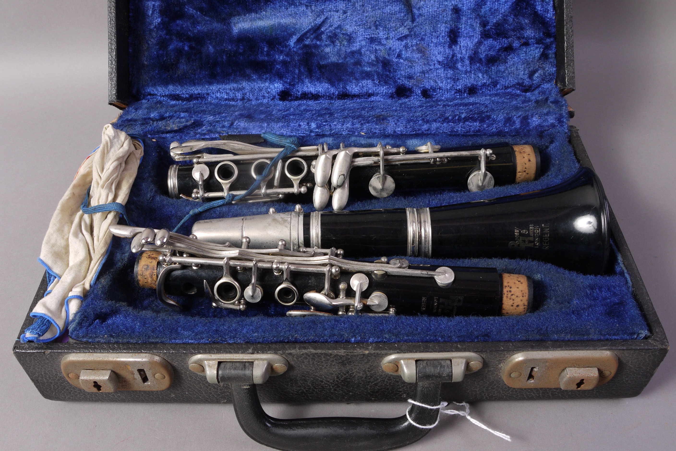 A Boosey and Hawkes Regent cased