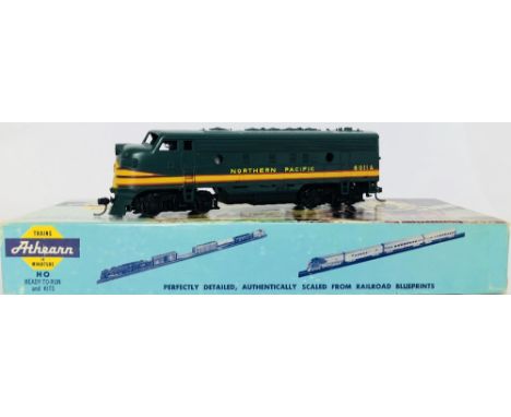 Athearn HO Scale EMD F7A British Columbia Pacific Livery Diesel Locomotive Boxed