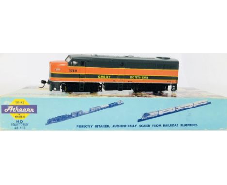 Micro Cast Trains Tokyo HO Scale FA1 Great Northern Diesel Locomotive Boxed CONDITION REPORT: Model is in incorrect box