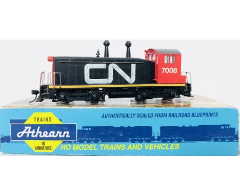 Athearn HO Scale EMD SW 7 Canadian National Diesel Locomotive Boxed