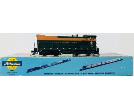 Athearn HO Scale Baldwin S12 Great Northern Livery Diesel Locomotive Boxed