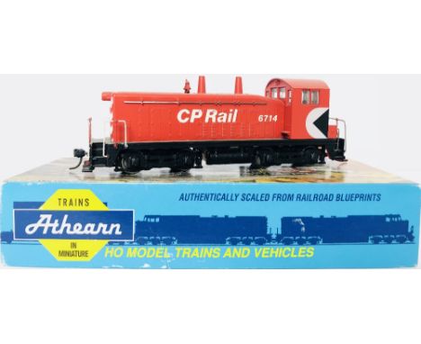 Athearn HO Scale EMD SW 7 CP Rail Canadian Pacific Diesel Locomotive Boxed