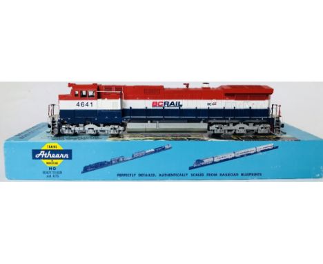 Athearn HO Scale C44-9W BC Rail Diesel Locomotive No.4641