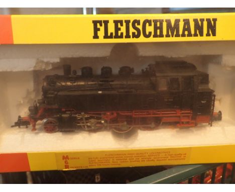 Fleischmann HO scale 4063 2-6-2 steam locomotive 64268 boxed