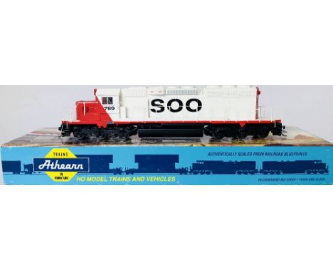 Athearn HO Scale EMD SD 40-2 SOO Line Livery Diesel Locomotive