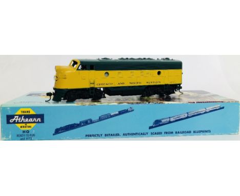 Athearn HO Scale Chicago and North Western Diesel Loco Boxed