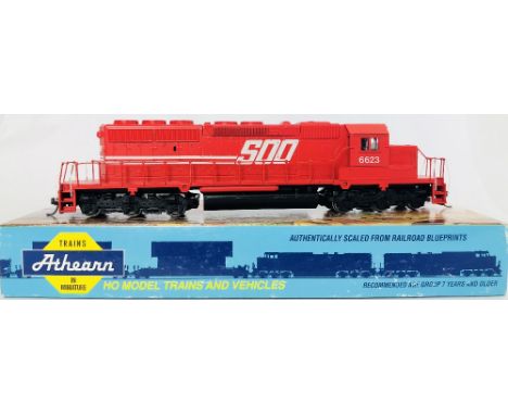 Athearn HO Scale EMD SD 40-2 SOO Line Livery Diesel Locomotive