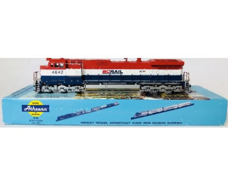 Athearn HO Scale C44-9W BC Rail Livery 4642 Diesel Locomotive