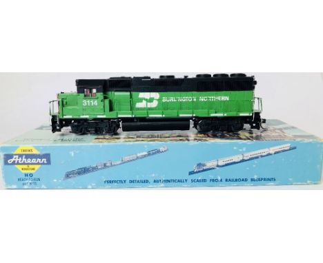 Athearn HO Scale GP50 Burlington Northern No.3114 Diesel Locomotive