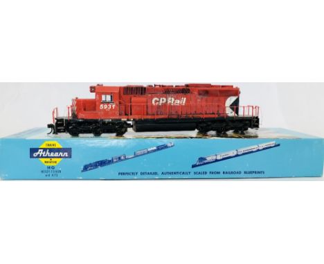 Bachmann HO Scale DRS 30 CP Rail Livery Weathered Diesel Loco CONDITION REPORT: Model is in incorrect box