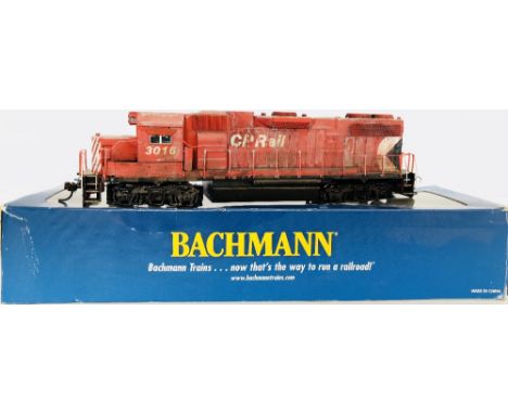 Bachmann HO Scale GP38 Diesel Loco CP Rail Livery Weathered Loco Boxed