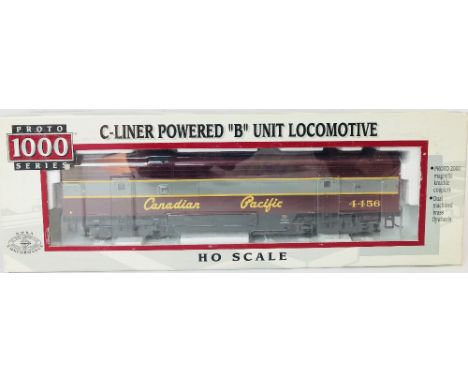 Proto 1000 Series HO Scale C Liner Powered B Unit Canadian Pacific Diesel Locomotive Boxed