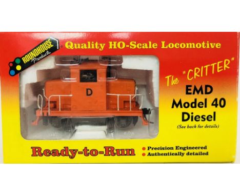 Roundhouse HO Scale EMD Model 40 Diesel Shunter Loco Boxed